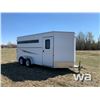 Image 2 : 2010 MILEY ML-3H T/A HORSE TRAILER