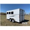 Image 4 : 2010 MILEY ML-3H T/A HORSE TRAILER
