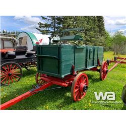 HORSE DRAWN GRAIN WAGON