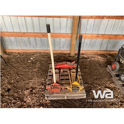 (3) FLOOR JACKS