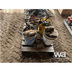 PALLET OF 4 PAILS STARTERS & GENERATORS