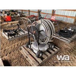 GARDEN HOSE & REEL CART