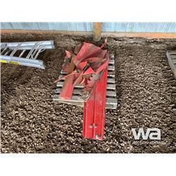 PALLET WITH VERSATILE SWATHER PARTS