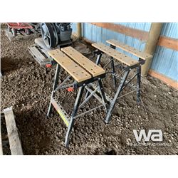 (2) WORK BENCHES