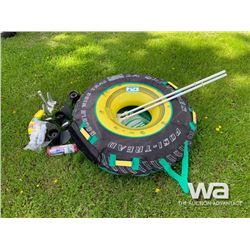 WATER TUBE, (3) PROPS, BOAT ANCHOR