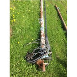 BLUE 5" HYD. TRANSFER AUGER