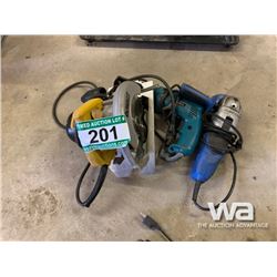 DEWALT SKILSAW & MAKITA DRILL