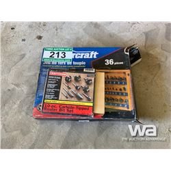 ROUTER BIT SETS