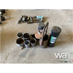 LARGE SOCKETS & BEARING SEATS
