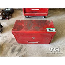 RED BEACH TOOL BOX & TOOLS