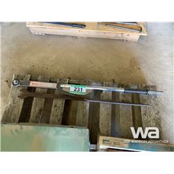 3/4" TORQUE WRENCH & BAR