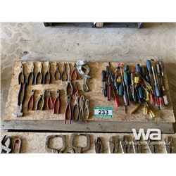 SCREWDRIVERS & PLIERS