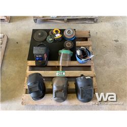 WELDING HELMUTS & GRINDER WHEELS