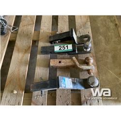 (4) RECIEVER HITCHES