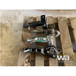 (4) PINTLE & BALL RECIEVER HITCHES