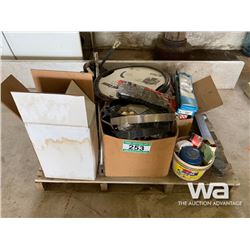 PALLET OF AUTO PARTS