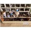 Image 3 : WHITE WOOD BOLT BIN & CONTENTS