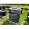 Image 1 : (4) 9.00-20 TRUCK TIRES & RIMS