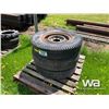 Image 1 : (3) 7.50-17 TRUCK TIRES & RIMS