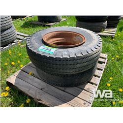 (2) 8.00-14.5 TRAILER TIRES