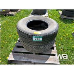 (2) BRIDGESTONE 235/75R15 TIRES