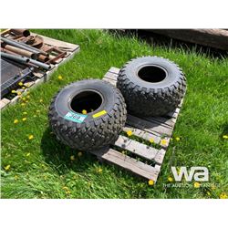 (2) 25X12.00-9 ATV TIRES