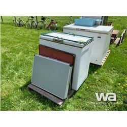 FREEZER & FOLDING TABLES