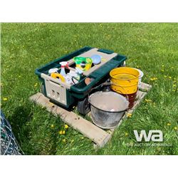 GARDEN CART, BUCKETS