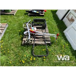 PUSH MOWER & GARDEN SEEDER