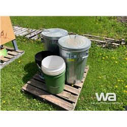PAILS & GARBAGE CANS