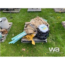 GARDEN TOOL BAG, BURLAP SACKS
