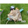 Image 2 : GARDEN TOOL BAG, BURLAP SACKS