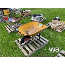 YELLOW WHEEL BARROW
