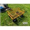 Image 2 : YELLOW LAWN CART