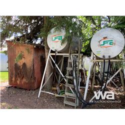 300 GAL. FUEL TANK & STAND