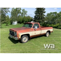 1977 CHEVROLET SCOTTSDALE 10 PICKUP