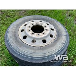 (3) MICHELIN 11R24.5 TIRES & RIMS