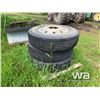 Image 2 : (3) MICHELIN 11R24.5 TIRES & RIMS