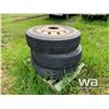 Image 3 : (3) MICHELIN 11R24.5 TIRES & RIMS