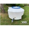 Image 1 : 350 GAL. POLY TANK WITH VALVE & HOSE