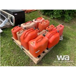 PALLET OF JERRY CANS