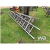 Image 2 : (4) ALUMINUM LADDERS