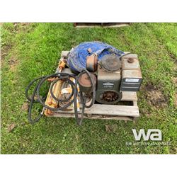 MOTOR, LAY FLAT HOSE & HYD. RAM