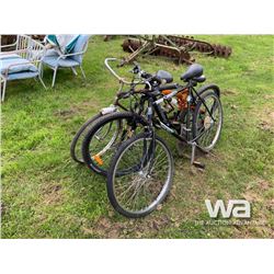 (3) ADULT BICYCLES