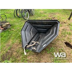 BLACK AUGER HOPPER