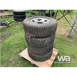(4) GOODYEAR 265/70R17 TIRES & RIMS