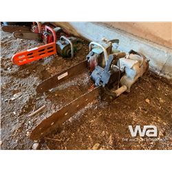 (2) ANTIQUE CHAINSAWS
