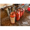 Image 3 : (3) FUEL TOTE TANKS & SPRAYER WITH PUMP