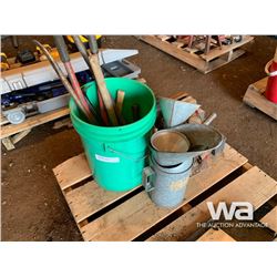 VISE, OIL FUNNELS, HAND TOOLS