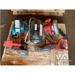 SKIL GRINDER, SKIL SAW, CHARGER, SABRE SAW